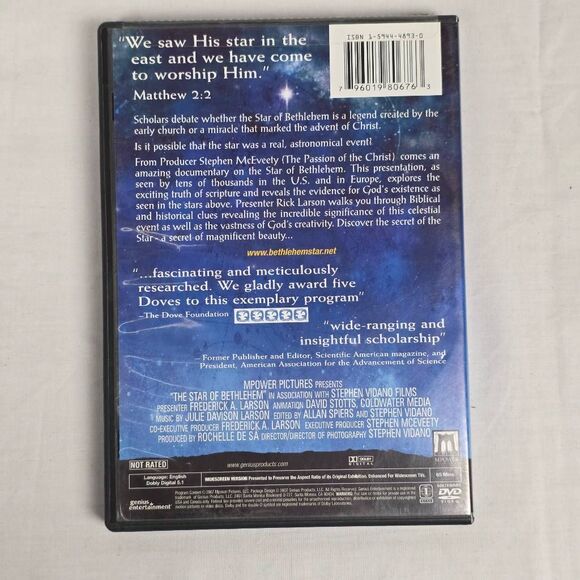 The Star of Bethlehem DVD Documentary Christmas Study - Picture 3 of 3